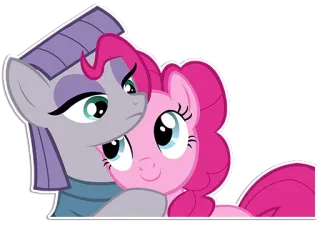 🤗 bc91d11b Pinkie Pie My Little Pony Cartoon, Pony, Freundschaft, süß, animiert, Umarmung whatsapp sticker