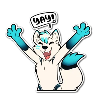 Mavi telegram stickers