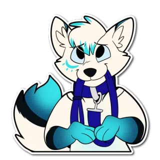 Mavi telegram stickers
