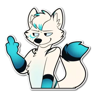 Mavi telegram stickers