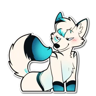 Mavi telegram stickers