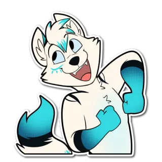 Mavi telegram stickers