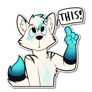 Mavi telegram stickers