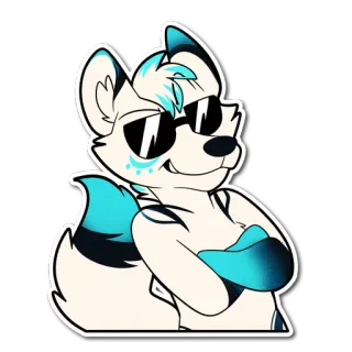 Mavi telegram stickers