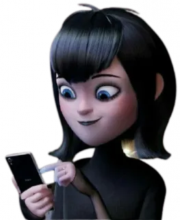 🧛‍♀ 1fa2a82b Mavis Dracula Hotel Transylvania Cartoon, Animation, Vampir, Mavis, Hotel Transsilvanien telegram sticker