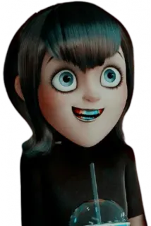 🧛‍♀ 3b76494a Mavis Dracula Hotel Transylvania Mavis, Dracula, Hotel Transsilvanien, Cartoon, Vampir, Animation telegram sticker