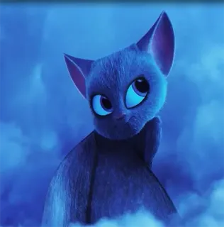 🦇 05170b3d pipistrello, carino, animale, notte, cielo, cartone animato telegram sticker