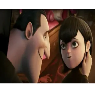 🖤 2dfdd2c9 Mavis Dracula Hotel Transylvania cartone animato, animato, vampiro, mostro, hotel transylvania, mavis, dracula telegram sticker