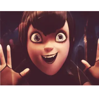 ☺️ 45b5bcd9 Mavis Dracula Hotel Transylvania Cartone animato, Vampiro, Mostro, Hotel Transylvania, Mavis Dracula, Animazione telegram sticker