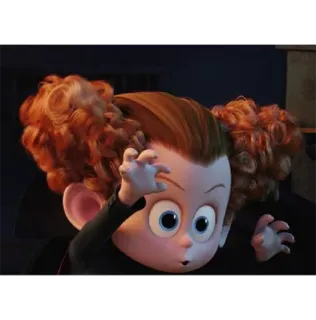 🎃 7130a006 Mavis Dracula Hotel Transylvania cartone animato, mostro, vampiro, bambino, Mavis, Hotel Transylvania, animato telegram sticker