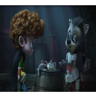 ☕ 93dad0c6 cartoni animati, festa del tè, animazione, personaggi, bambini, fantasia telegram sticker