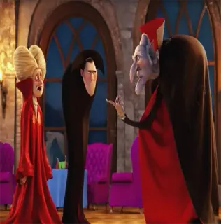 😑 a953e7c6 Cartone animato, Vampiro, Hotel Transylvania, Animazione telegram sticker