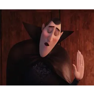 🙄 e293eeb1 Dracula Hotel Transylvania cartoni animati, vampiro, film, animazione, personaggio telegram sticker