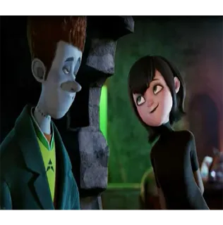 💑 ee096d58 Mavis Dracula Hotel Transylvania animato, cartone animato, vampiro, Hotel Transylvania telegram sticker