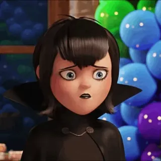 🕷 30c27619 Mavis Dracula Hotel Transylvania cartone animato, vampiro, film, animazione, personaggio whatsapp sticker