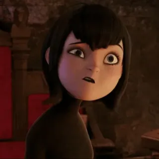 🕷 3b8bf999 Mavis Dracula Hotel Transylvania cartone animato, vampiro, hotel, animato, mostro whatsapp sticker