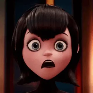 🕷 52696e01 Mavis Dracula Hotel Transylvania cartone animato, vampiro, hotel, Transilvania, animazione, film whatsapp sticker