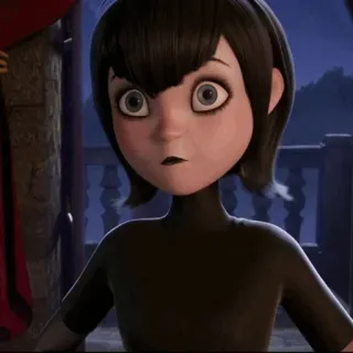 🕷 768d7f9e Mavis Dracula Hotel Transylvania vampiro, cartone animato, mostro, hotel, mavis, dracula, animazione whatsapp sticker