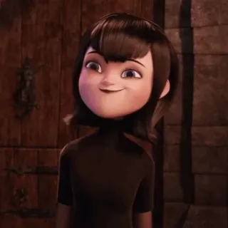 🕷 7e9369d5 Mavis Dracula Hotel Transylvania cartone animato, vampiro, animato, hotel, dracula whatsapp sticker