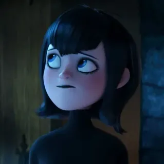 🕷 a5e473e8 Mavis Dracula Hotel Transylvania vampiro, Hotel Transylvania, cartoni animati, animato, Mavis whatsapp sticker