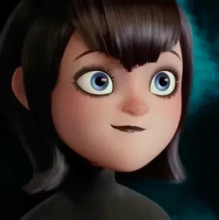 🕷 b0c7d0d6 Mavis Dracula Hotel Transylvania vampiro, cartoni animati, animato, hotel transylvania, mavis whatsapp sticker