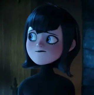 🕷 c1b64282 Mavis Dracula Hotel Transylvania Vampiro, Cartone animato, Animato, Mavis, Hotel Transylvania, Dracula whatsapp sticker