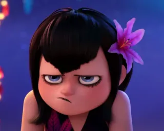 🕷 fc4e54cf Mavis Dracula Hotel Transylvania animato, film, vampiro, cartone animato, ragazza whatsapp sticker