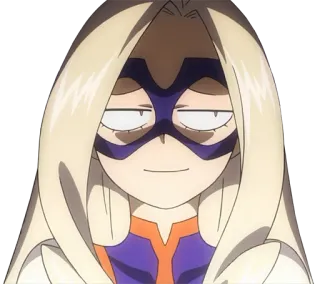 😏 7859026d Mount Lady My Hero Academia Anime, Manga, Bohater, Superbohater telegram sticker