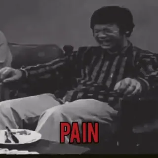 🖤 629b4b1e PAIN tristeza, emocional, angústia, sofrimento telegram sticker