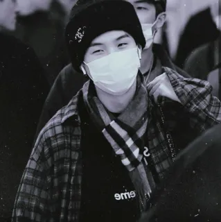 🌚 08ebe7e4 supreme homem, chapéu, máscara, cachecol, moda, estilo telegram sticker