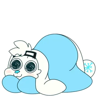 🍞 acc70a05 мультфильм, животное, рисунок, милый, персонаж, иллюстрация whatsapp sticker