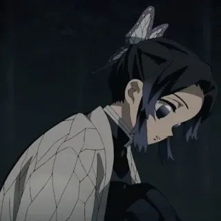 💜 62395f13 Shinobu Kocho Demon Slayer Anime, Demon Slayer, Shinobu Kocho, Papillon, Manga telegram sticker