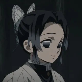 💜 80f93099 Shinobu Kocho Demon Slayer Anime, Demon Slayer, Shinobu Kocho, Personnage, Manga, Papillon telegram sticker