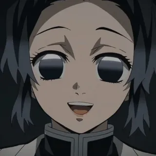 💜 f0f48471 Shinobu Kocho Demon Slayer Anime, Demon Slayer, Shinobu Kocho, Manga, Dessin animé, Animation japonaise telegram sticker