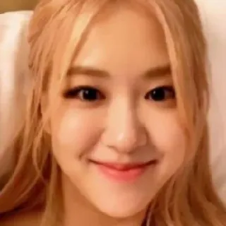 ☺️ 3623c188 Rose kpop, певица, женщина, портрет, красота, знаменитость, роза whatsapp sticker