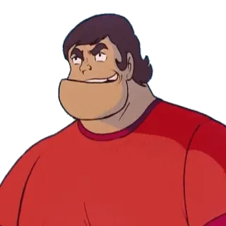 😏 87b9f211 Kartun, Pria, Marah, Karakter whatsapp sticker