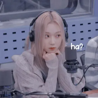 ☕ f9d3df7f ha? wanita, pertanyaan, wajah, ekspresi, kebingungan, imut telegram sticker