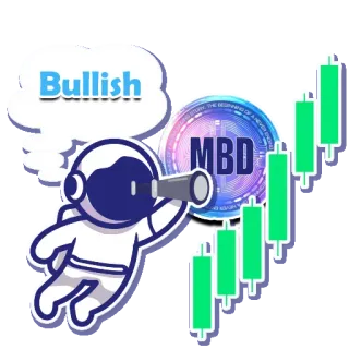 🚀 60128e99 Bullish 宇航员, 看涨, 加密货币, 投资, 股市, 金融 telegram sticker