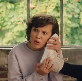 Millie Bobby Brown telegram stickers