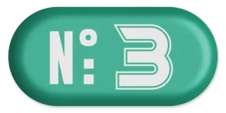 3️⃣ 336068fd Nº: 3 telegram sticker