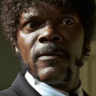 😡 26f014f8 Jules Winnfield Pulp Fiction Jules Winnfield, Samuel L. Jackson, Pulp Fiction, Film, Kino, Kultfilm telegram sticker