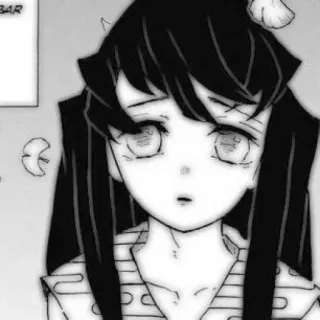 🌧 4b4e9dc5 BAR Anime, Manga, Schwarzweiß, Emotion telegram sticker