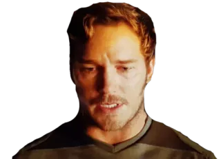 😢 6328f7c4 Star-Lord Guardians of the Galaxy สตาร์-ลอร์ด, คริส แพรตต์, รวมพันธุ์นักสู้พิทักษ์จักรวาล, มาร์เวล, ภาพยนตร์, ซูเปอร์ฮีโร่ telegram sticker