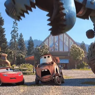 😨 b8c2d064 Lightning McQueen Cars carros, animado, filme, desenho animado, personagem, veículos telegram sticker