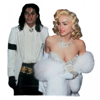 👨‍🎓 8057d372 Michael Jackson cantor, celebridade, ator, Madonna telegram sticker