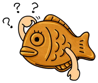 🐟 bad7ef49 Fisch, Taiyaki, Essen, Dessert, Arme telegram sticker