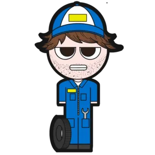 MECHANIC @amadolls telegram stickers