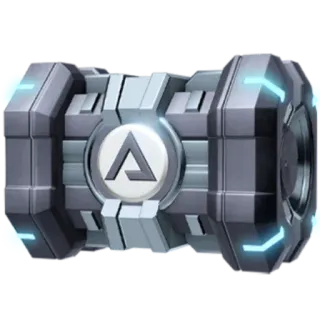 🧰 6cd14784 peti, loot box, kotak, permainan, futuristik, kontainer whatsapp sticker