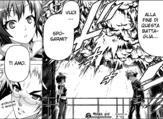 ❤️ bfb09ab4 Medaka Box TI AMO.
VUOI
SPO-SARMI?
ALLA
FINE DI
QUESTA
BATTA-
GLIA... Manga, Anime, Lãng mạn, Ý telegram sticker