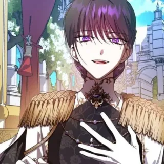 🔮 a7909c31 女人, 紫色头发, 幻想, 动漫, 漫画, 角色 telegram sticker